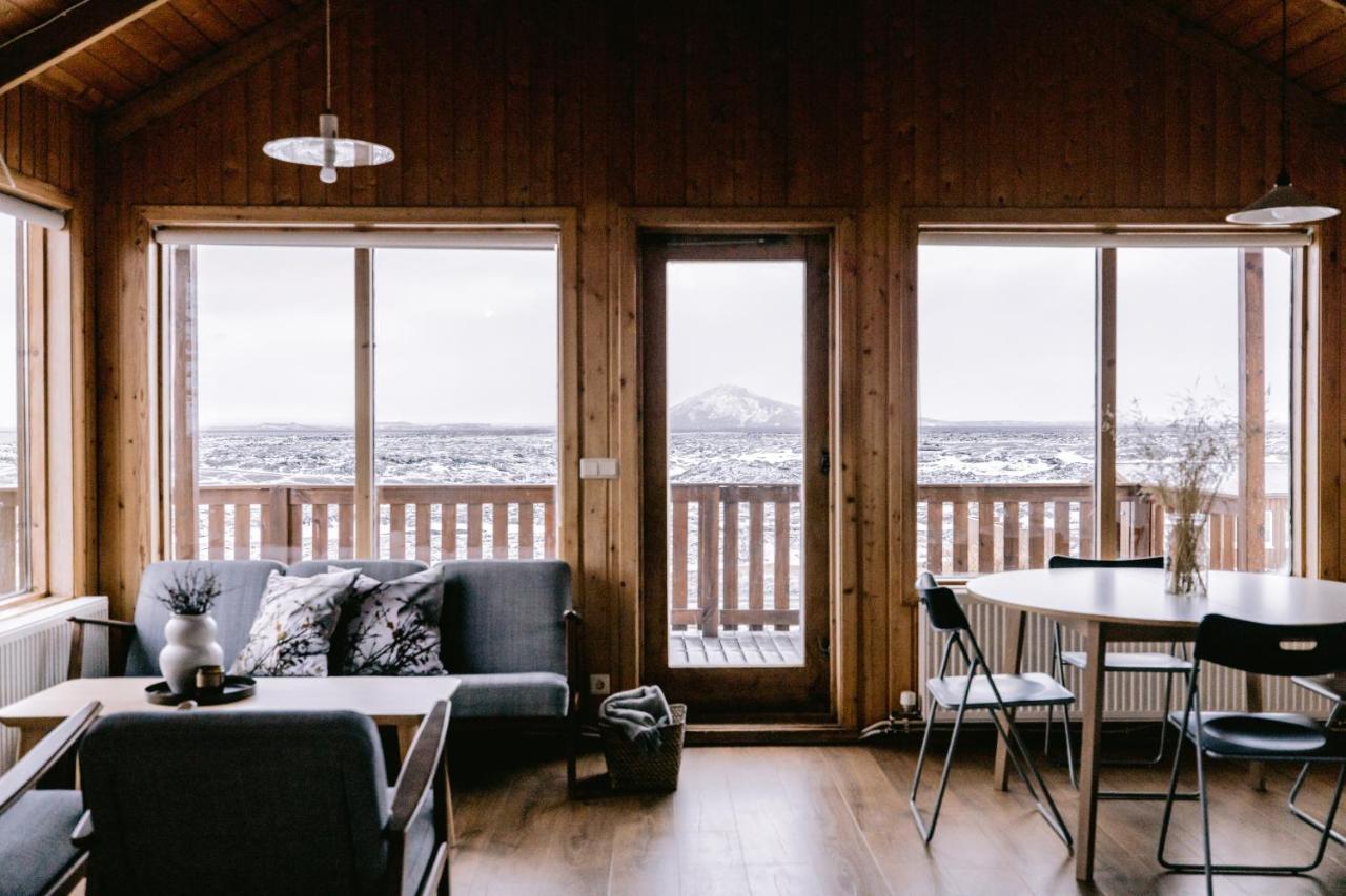 Hlíd Cottages Mývatn Exteriör bild